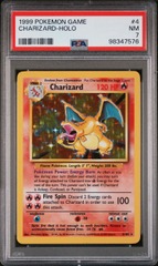 Charizard - 4/102 - Holo Rare - Unlimited Edition - PSA 7